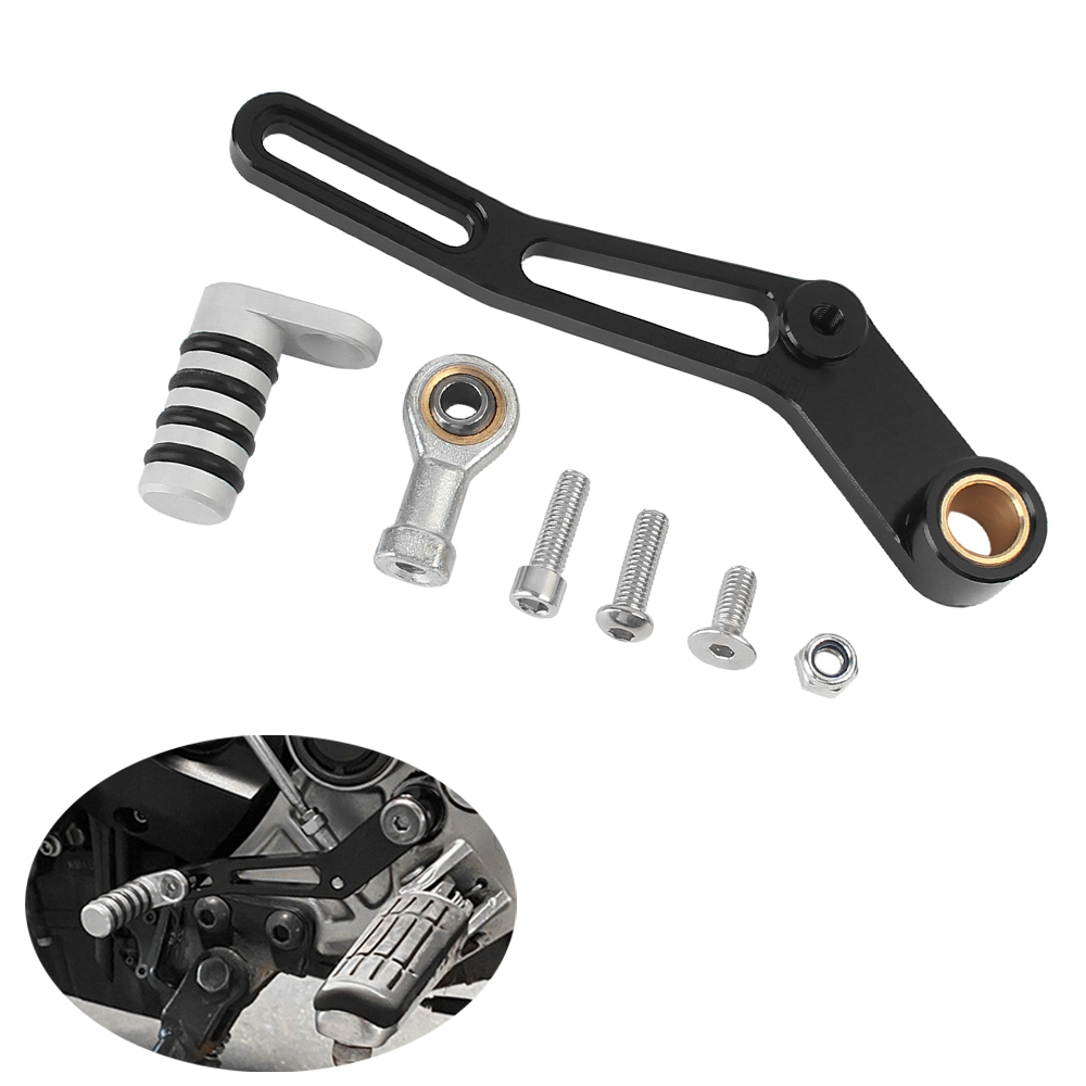 Motorcycle Gear Lever Extender - Einstellbarer linker Schalthebel für Motorräder, passend