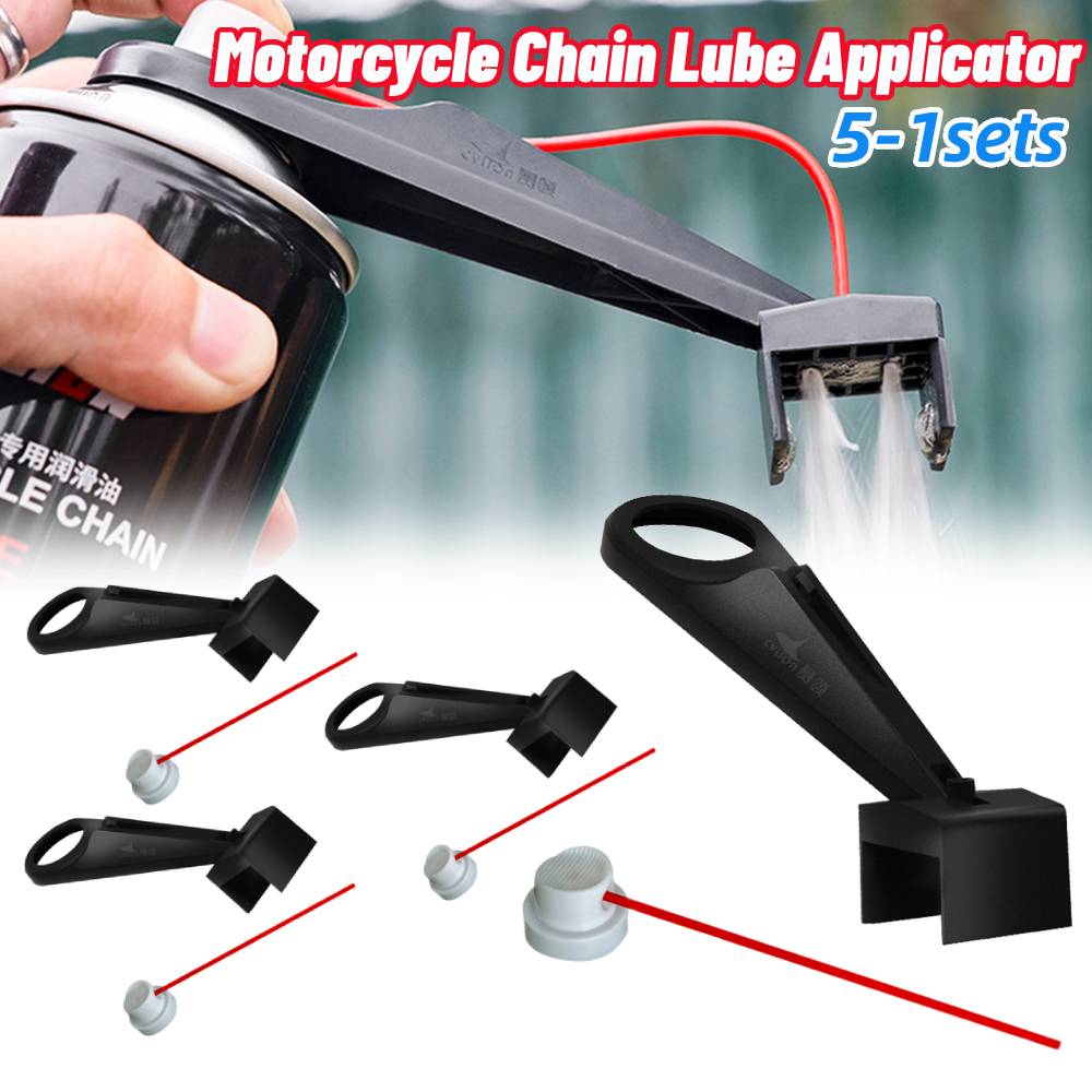 Motorcycle Gear Oil For Chain - Motorrad Kettenöler Spraygerät Motorrad Kettenöl Applikator